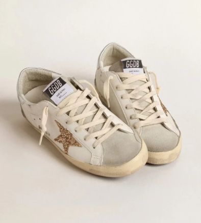 Golden Goose Superstar • pailleté dorée